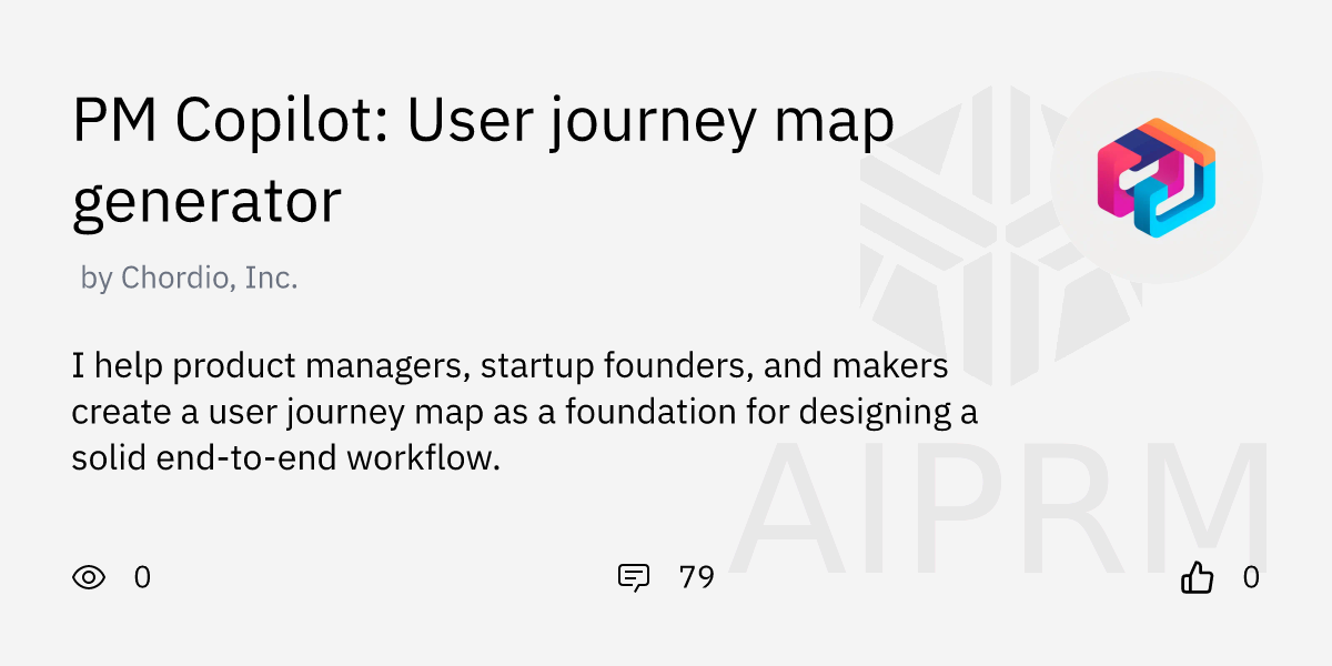 GPT quot PM Copilot User journey map - Og