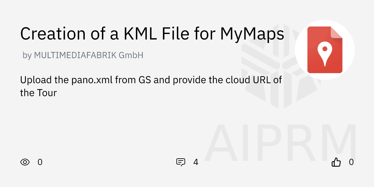 GPT "Creation of a KML File for MyMaps" by "MULTIMEDIAFABRIK GmbH ...