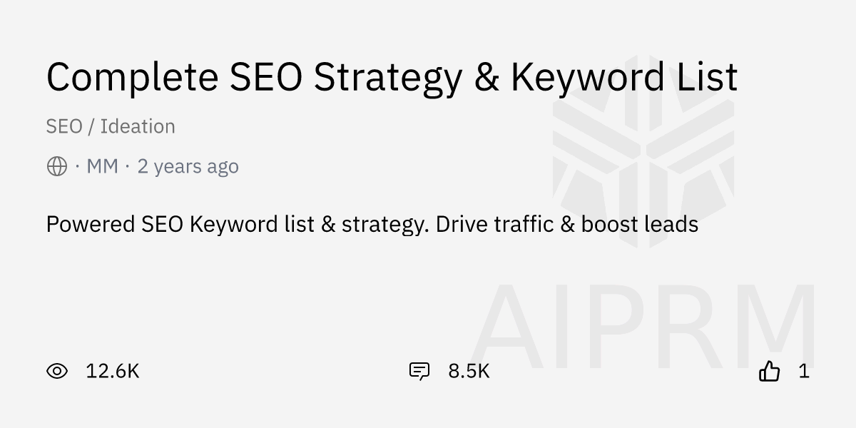 prompt-complete-seo-strategy-keyword-list-by-mm-aiprm-for-chatgpt