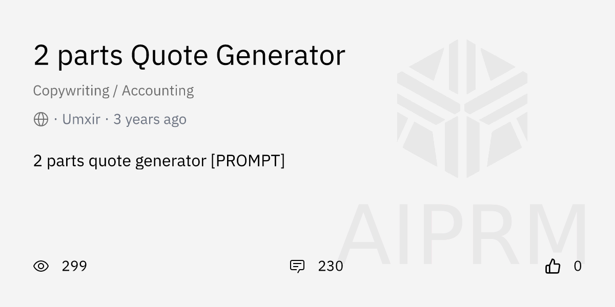 Prompt 